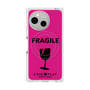 プレミアムスクエアケース with SnapMag［ FRAGILE - Pink ］