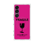 プレミアムスクエアケース with SnapMag［ FRAGILE - Pink ］