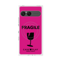 プレミアムスクエアケース with SnapMag［ FRAGILE - Pink ］