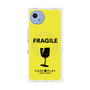 プレミアムスクエアケース with SnapMag［ FRAGILE - Yellow ］
