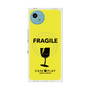 プレミアムスクエアケース with SnapMag［ FRAGILE - Yellow ］