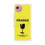プレミアムスクエアケース with SnapMag［ FRAGILE - Yellow ］