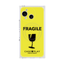 プレミアムスクエアケース with SnapMag［ FRAGILE - Yellow ］