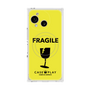 プレミアムスクエアケース with SnapMag［ FRAGILE - Yellow ］