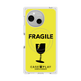 プレミアムスクエアケース with SnapMag［ FRAGILE - Yellow ］