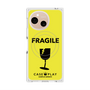 プレミアムスクエアケース with SnapMag［ FRAGILE - Yellow ］