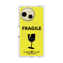 プレミアムスクエアケース with SnapMag［ FRAGILE - Yellow ］