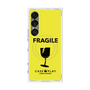 プレミアムスクエアケース with SnapMag［ FRAGILE - Yellow ］