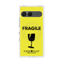 プレミアムスクエアケース with SnapMag［ FRAGILE - Yellow ］
