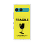 プレミアムスクエアケース with SnapMag［ FRAGILE - Yellow ］