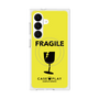 プレミアムスクエアケース with SnapMag［ FRAGILE - Yellow ］