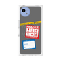 プレミアムスクエアケース with SnapMag［ FRAGILE Stickers - Gray ］