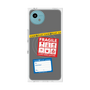 プレミアムスクエアケース with SnapMag［ FRAGILE Stickers - Gray ］