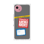 プレミアムスクエアケース with SnapMag［ FRAGILE Stickers - Gray ］