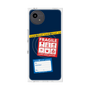 プレミアムスクエアケース with SnapMag［ FRAGILE Stickers - Navy ］
