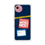 プレミアムスクエアケース with SnapMag［ FRAGILE Stickers - Navy ］