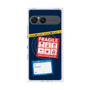 プレミアムスクエアケース with SnapMag［ FRAGILE Stickers - Navy ］