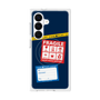 プレミアムスクエアケース with SnapMag［ FRAGILE Stickers - Navy ］