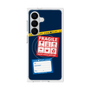 プレミアムスクエアケース with SnapMag［ FRAGILE Stickers - Navy ］