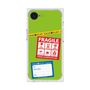 プレミアムスクエアケース with SnapMag［ FRAGILE Stickers - Green ］