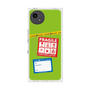 プレミアムスクエアケース with SnapMag［ FRAGILE Stickers - Green ］