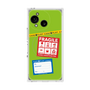 プレミアムスクエアケース with SnapMag［ FRAGILE Stickers - Green ］