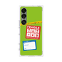 プレミアムスクエアケース with SnapMag［ FRAGILE Stickers - Green ］