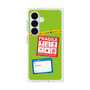 プレミアムスクエアケース with SnapMag［ FRAGILE Stickers - Green ］