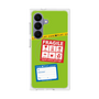 プレミアムスクエアケース with SnapMag［ FRAGILE Stickers - Green ］