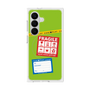 プレミアムスクエアケース with SnapMag［ FRAGILE Stickers - Green ］