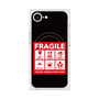 プレミアムスクエアケース with SnapMag［ FRAGILE Sticker - Black ］