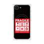 プレミアムスクエアケース with SnapMag［ FRAGILE Sticker - Black ］