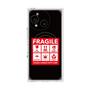 プレミアムスクエアケース with SnapMag［ FRAGILE Sticker - Black ］