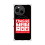 プレミアムスクエアケース with SnapMag［ FRAGILE Sticker - Black ］