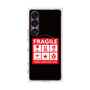 プレミアムスクエアケース with SnapMag［ FRAGILE Sticker - Black ］