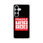 プレミアムスクエアケース with SnapMag［ FRAGILE Sticker - Black ］