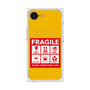 プレミアムスクエアケース with SnapMag［ FRAGILE Sticker - Yellow ］