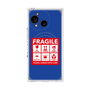 プレミアムスクエアケース with SnapMag［ FRAGILE Sticker - Blue ］
