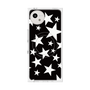 プレミアムスクエアケース with SnapMag［ Stars - Black ］