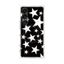 プレミアムスクエアケース with SnapMag［ Stars - Black ］