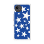 プレミアムスクエアケース with SnapMag［ Stars - Blue ］