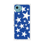 プレミアムスクエアケース with SnapMag［ Stars - Blue ］