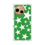 プレミアムスクエアケース with SnapMag［ Stars - Green ］