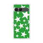 プレミアムスクエアケース with SnapMag［ Stars - Green ］