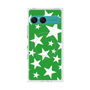 プレミアムスクエアケース with SnapMag［ Stars - Green ］