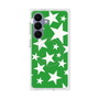 プレミアムスクエアケース with SnapMag［ Stars - Green ］