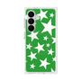 プレミアムスクエアケース with SnapMag［ Stars - Green ］