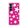 プレミアムスクエアケース with SnapMag［ Stars - Pink ］