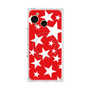 プレミアムスクエアケース with SnapMag［ Stars - Red ］