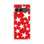 プレミアムスクエアケース with SnapMag［ Stars - Red ］